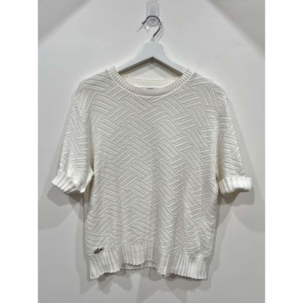 Vintage Izod Lacoste Womens Cotton Sweater Top